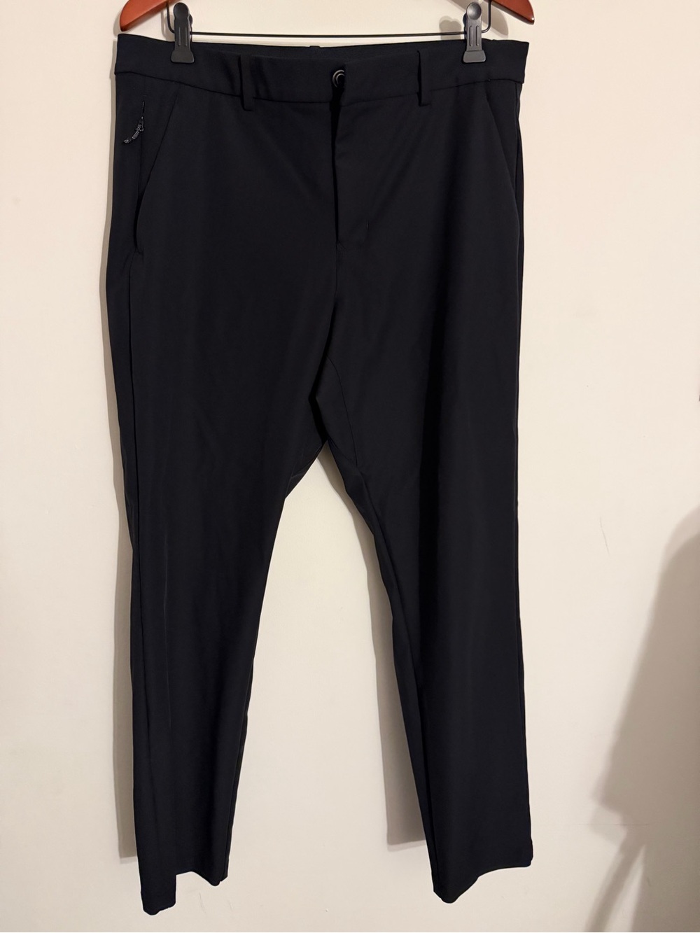 Kit and Ace Men's Black Stretch Dress Pants